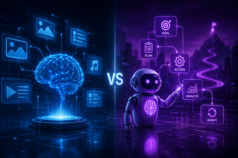 Agentic AI vs Generative AI