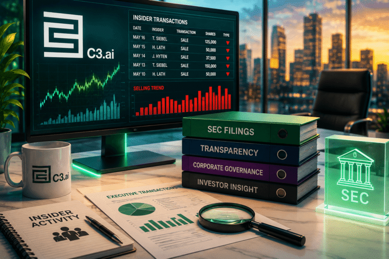 C3.ai Insider Trading
